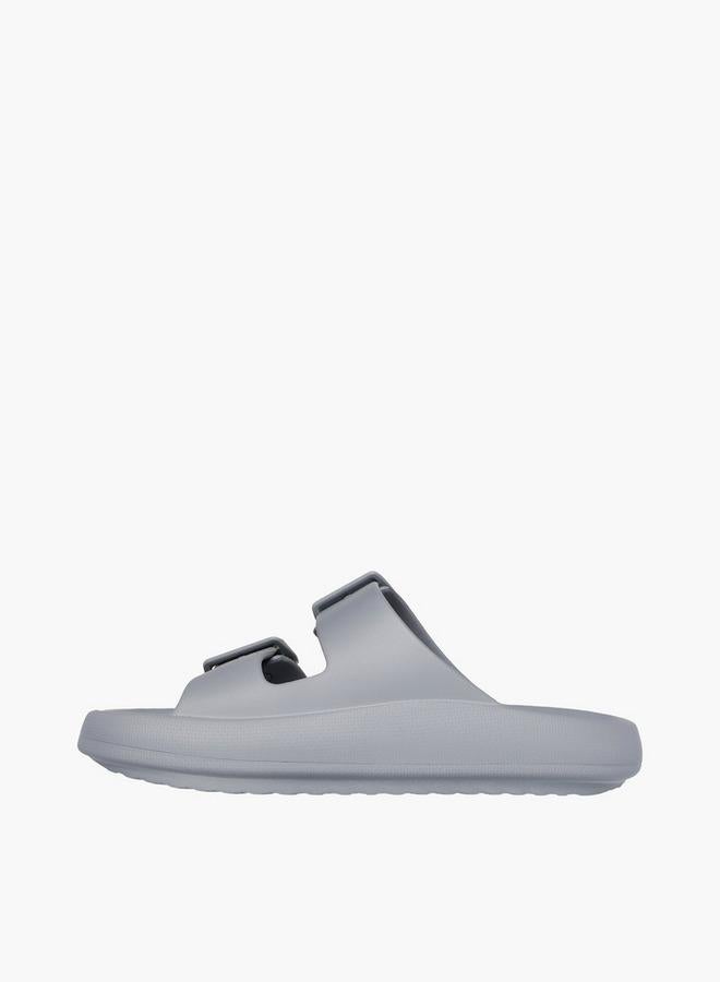 SKECHERS Men Buckle Accent Slides - Image 4